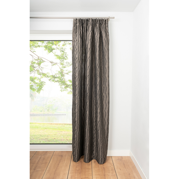 Schlaufenschal Stream - Polyester - Taupe - 135 x 300 cm