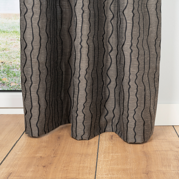 Schlaufenschal Stream - Polyester - Taupe - 135 x 300 cm
