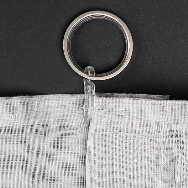 Schlaufenschal Breeze - Polyester - Grau - 135 x 300 cm