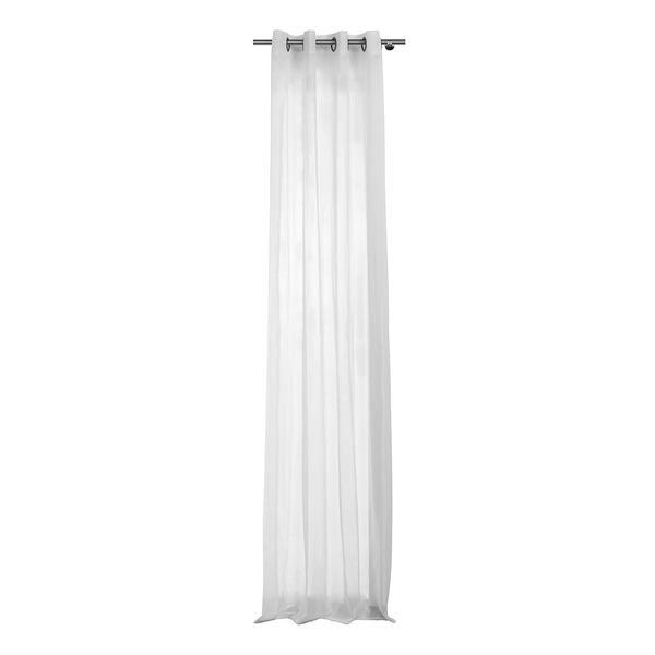 Ösenschal Pure - Polyester - Weiß - 135 x 300 cm
