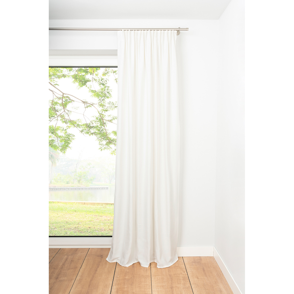 Schlaufenschal Balance - Polyester - Weiß - 135 x 300 cm