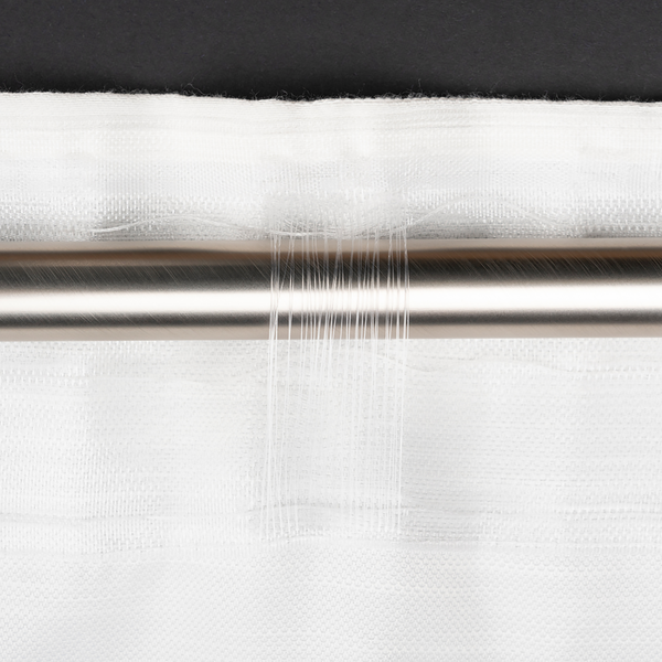 Schlaufenschal Balance - Polyester - Weiß - 135 x 300 cm