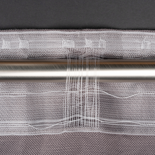 Schlaufenschal Balance - Polyester - Grau - 135 x 300 cm