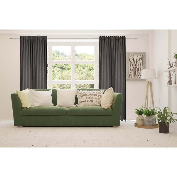 Schlaufenschal Balance - Polyester - Grau - 135 x 300 cm