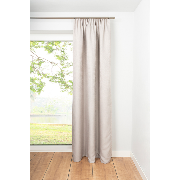 Schlaufenschal Dim - Polyester - Sand - 135 x 300 cm