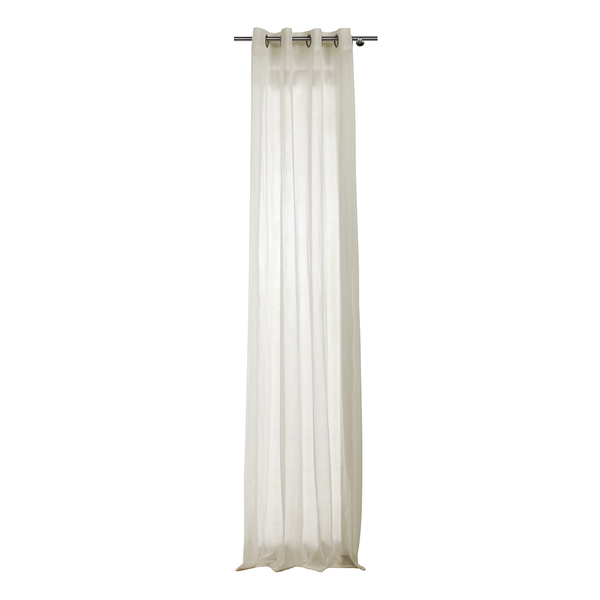 Ösenschal Pure - Polyester - Ecru - 135 x 300 cm
