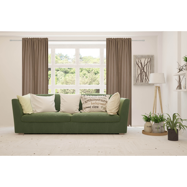 Schlaufenschal Balance - Polyester - Cappuccino - 135 x 300 cm