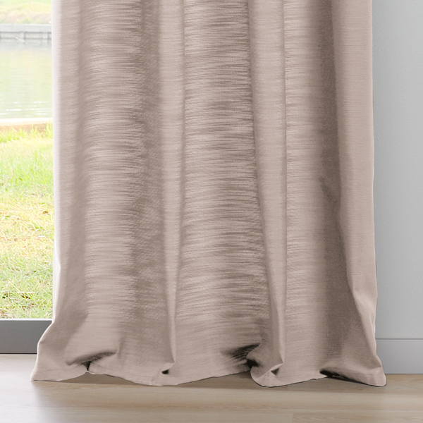 Ösenschal Balance - Polyester - Cappuccino - 135 x 300 cm