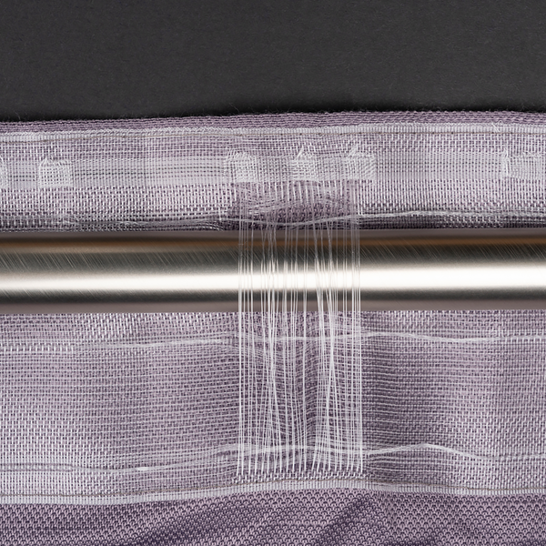 Schlaufenschal Balance - Polyester - Brombeere - 135 x 300 cm