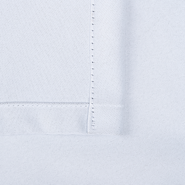 Verdunklungs-Schlaufenschal Day&Night - Polyester - Weiß - 135 x 245 cm