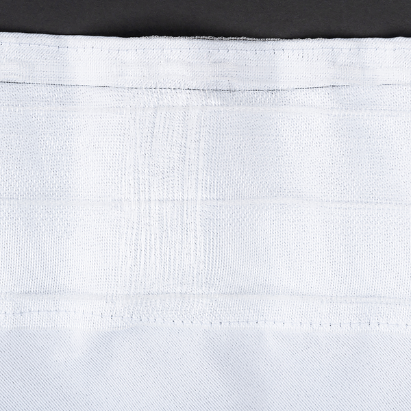 Verdunklungs-Schlaufenschal Day&Night - Polyester - Weiß - 135 x 245 cm