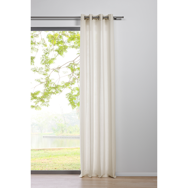 Ösenschal Mood - Polyester - Ecru - 135 x 300 cm