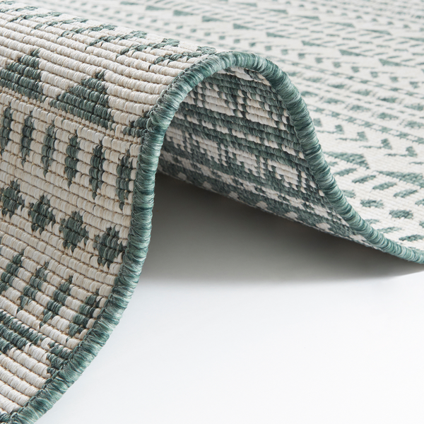 In-/Outdoor Wendeläufer Montendra - Polypropylen - Grün