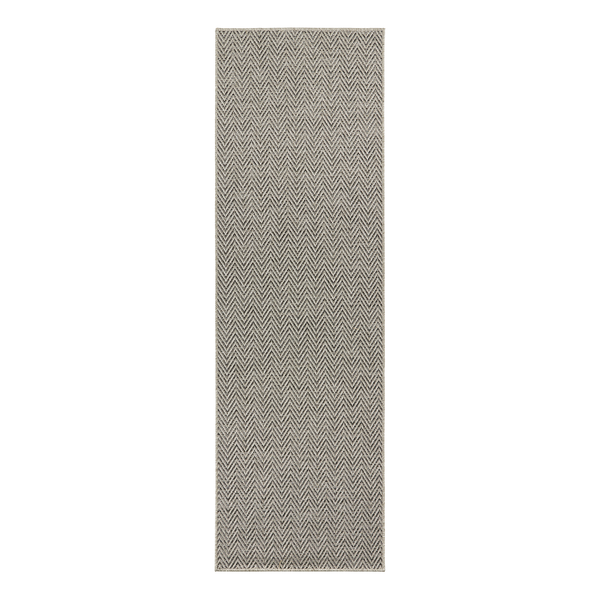 In-/ Outdoorläufer Nature 500 - Polypropylen - Anthrazit - 80 x 150 cm