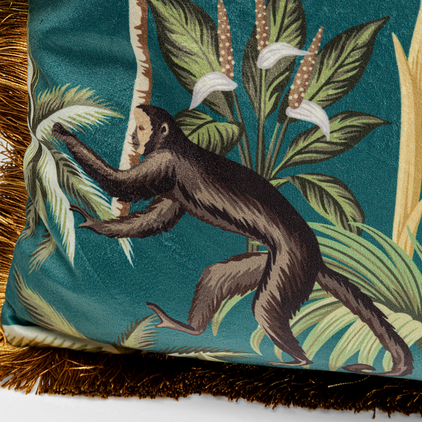 Dekokissen Jungle Fever - Polyester - Mehrfarbig