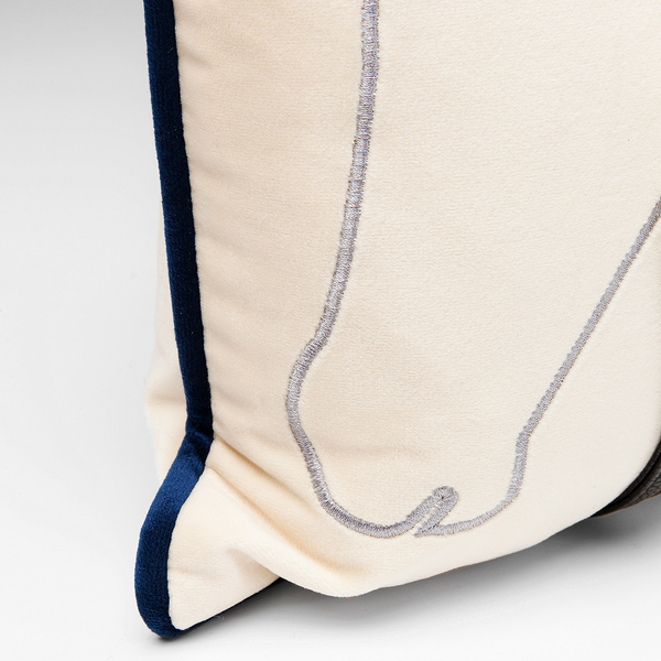 Dekokissen Horsefaces - Polyester - Mehrfarbig