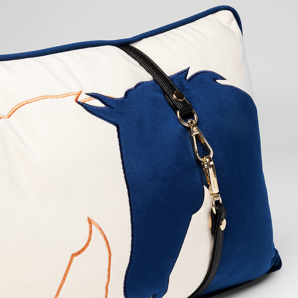 Dekokissen Horsefaces - Polyester - Mehrfarbig