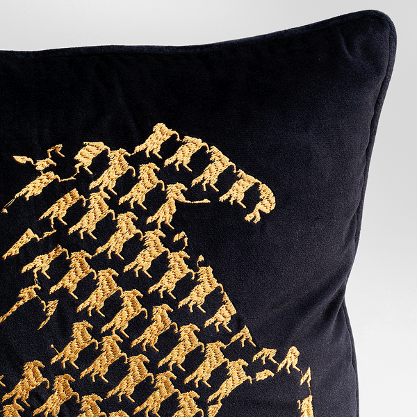 Dekokissen Caballo - Polyester - Mehrfarbig