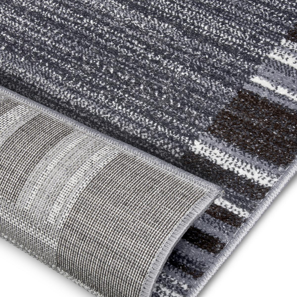 Kurzflorläufer Border - Polypropylen - Creme - 67 x 400 cm