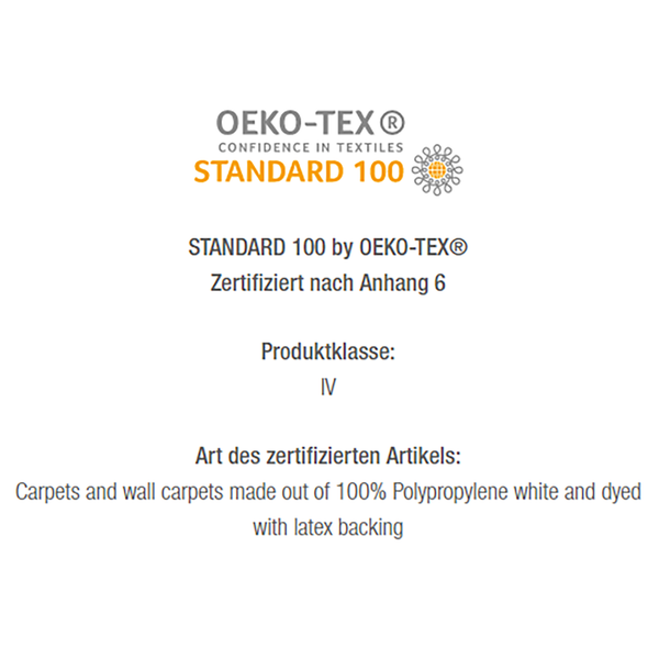 Kurzflorläufer Border - Polypropylen - Creme - 67 x 400 cm