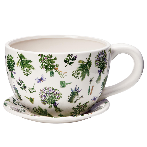 Pflanztasse PLANT A CUP Lavendelsträuße - Dolomit - Weiß