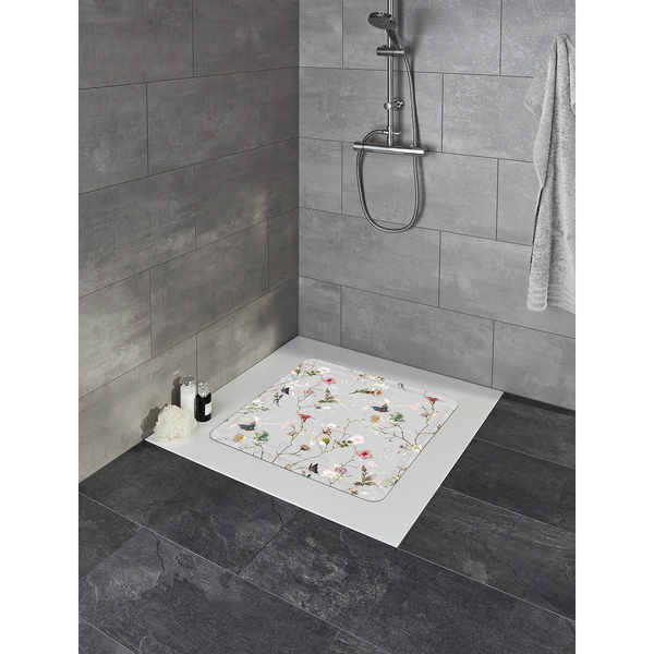 Duscheinlage Flores - PVC - Mehrfarbig