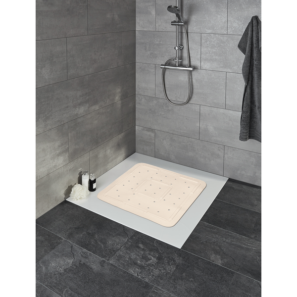 Duscheinlage Softy - PVC - Creme