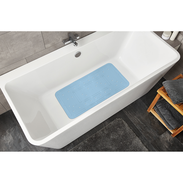 Badewanneneinlage Softy - PVC - Azur