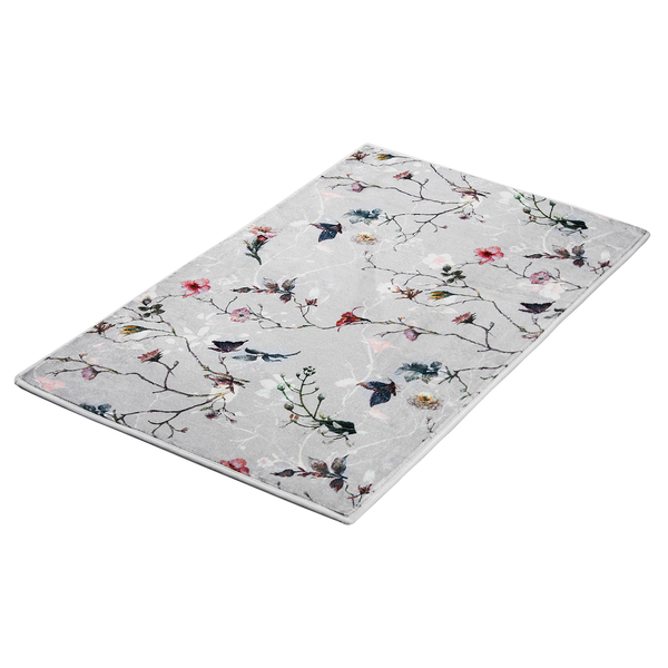 Badematte Flores - Webstoff - Mehrfarbig - 120 x 70 cm