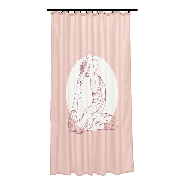 Duschvorhang Indra - Polyester - Beere