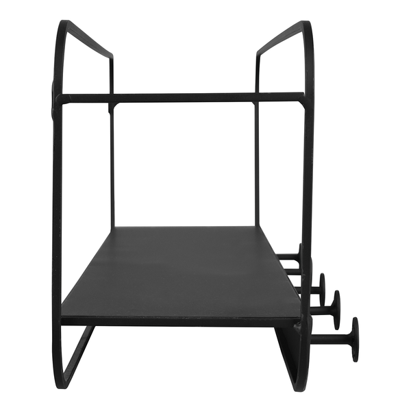 Garderobenleiste Gräfenhain - Metall - Schwarz