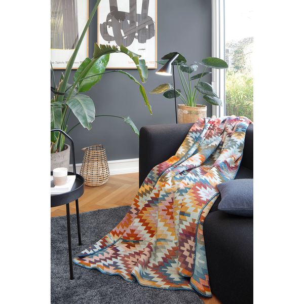Plaid Nomad - Mischgewebe - Creme