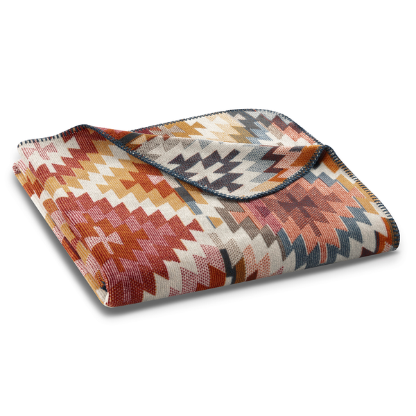 Plaid Nomad - Mischgewebe - Creme