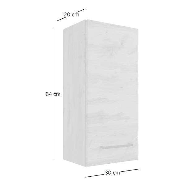 Hängeschrank Swinton - Wotaneiche Dekor