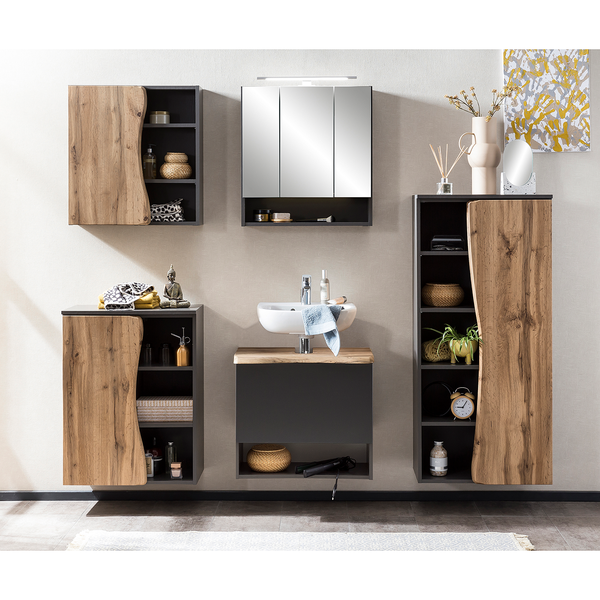 Waschbeckenunterschrank Stubach - Graphit