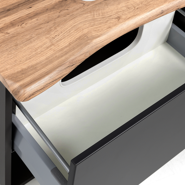 Waschbeckenunterschrank Stubach - Graphit