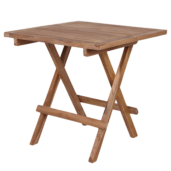 Klapptisch Bilbao - Teakholz - Braun