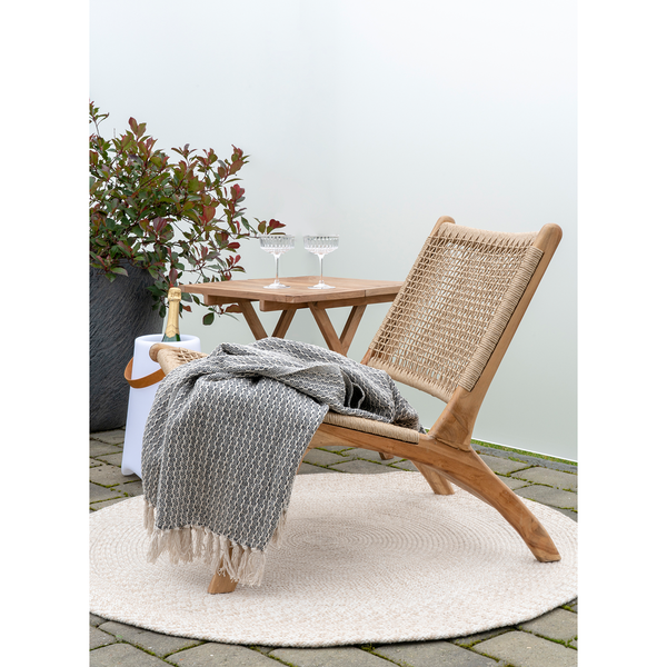 Klapptisch Bilbao - Teakholz - Braun
