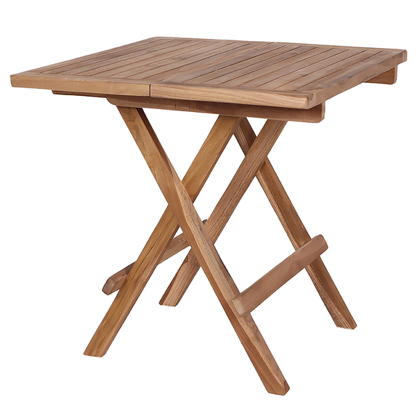 Klapptisch Bilbao - Teakholz - Braun