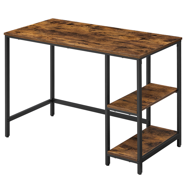 Schreibtisch Brillac - Eiche Rustikal Dekor - Breite: 100 cm
