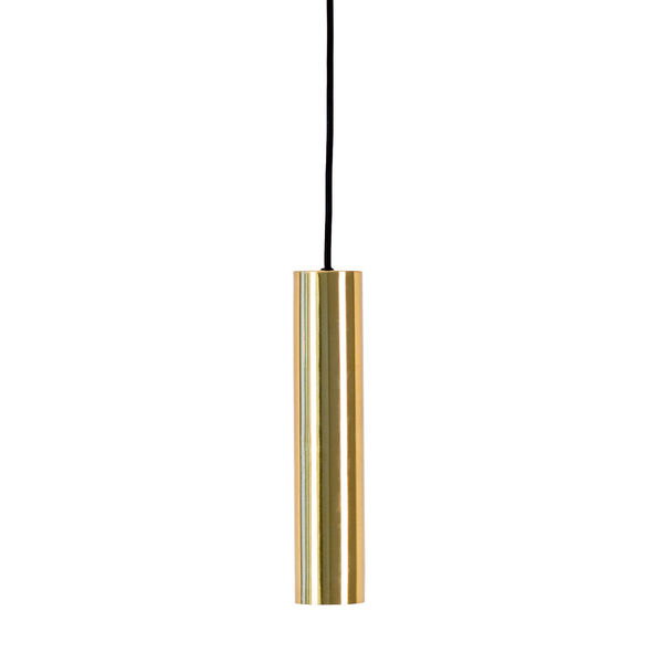 Pendelleuchte Paris - Stahl - 1-flammig - Messing