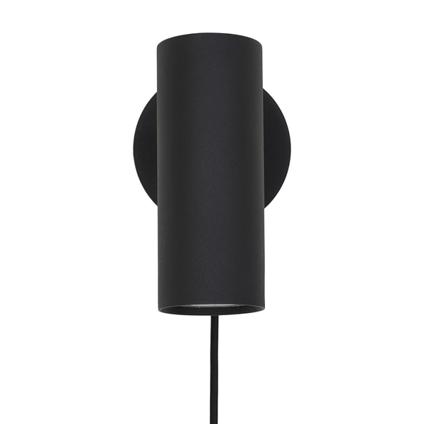 Wandleuchte Paris - Stahl - 1-flammig - Schwarz