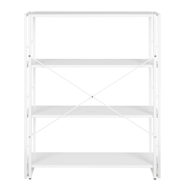 Regal HERBY - Weiß - Höhe: 100 cm