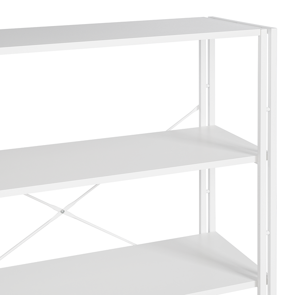 Regal HERBY - Weiß - Höhe: 100 cm