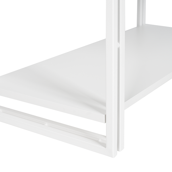 Regal HERBY - Weiß - Höhe: 100 cm