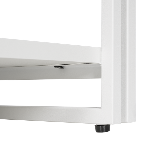 Regal HERBY - Weiß - Höhe: 100 cm