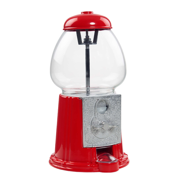 Kaugummi Automat BIG SPENDER - Glas / Aluminium - Rot