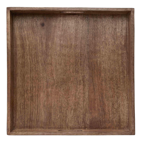 Tablett STANDARD SUPPLY - Mangoholz - Braun