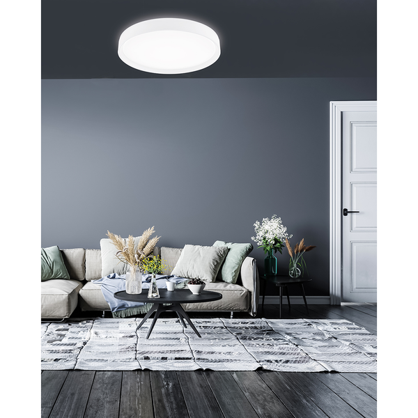 LED-Deckenleuchte Paon - Acrylglas / Eisen - 1-flammig