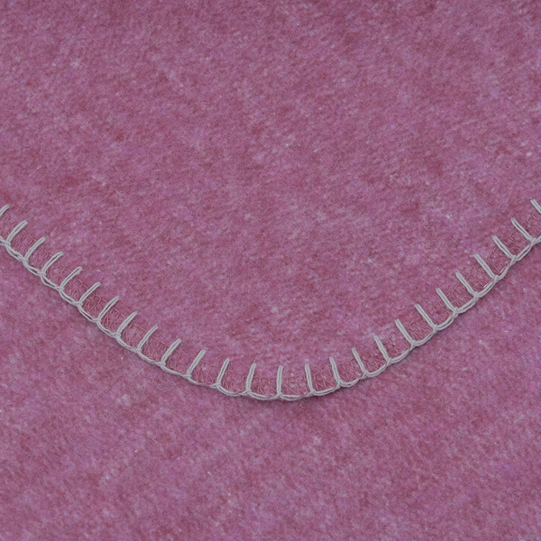 Kuscheldecke Play - Baumwollstoff - Bordeaux